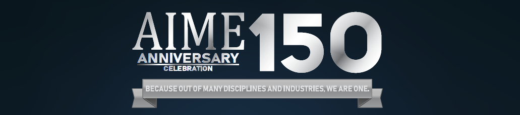 AIME 150th anniversary Banner