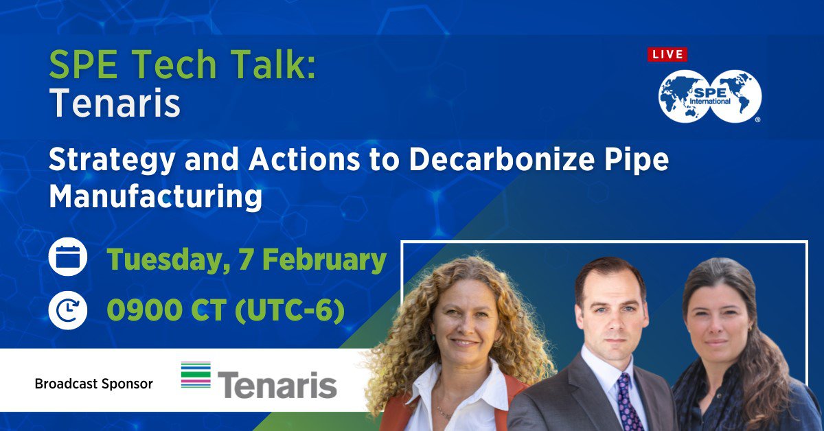 SPE Tech Talk: Strategy and Actions to Decarbonize Pipe Manufacturing