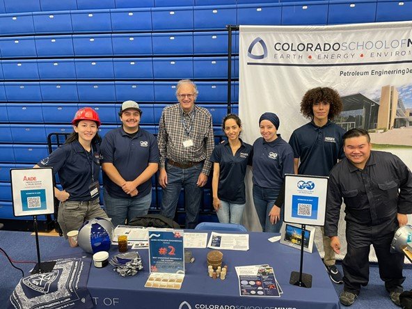 SPE and AADE CSM Chapters at club recruiting event