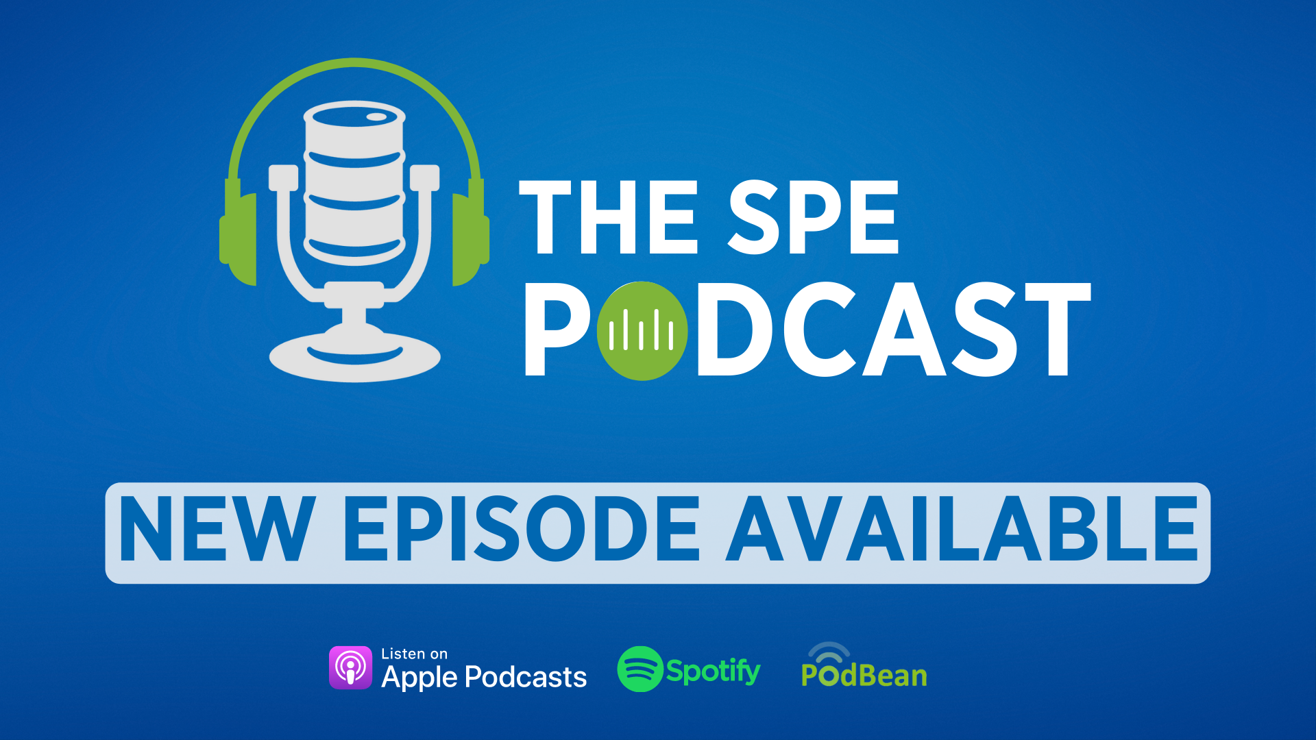 SPE Podcast: New Episode Available graphic