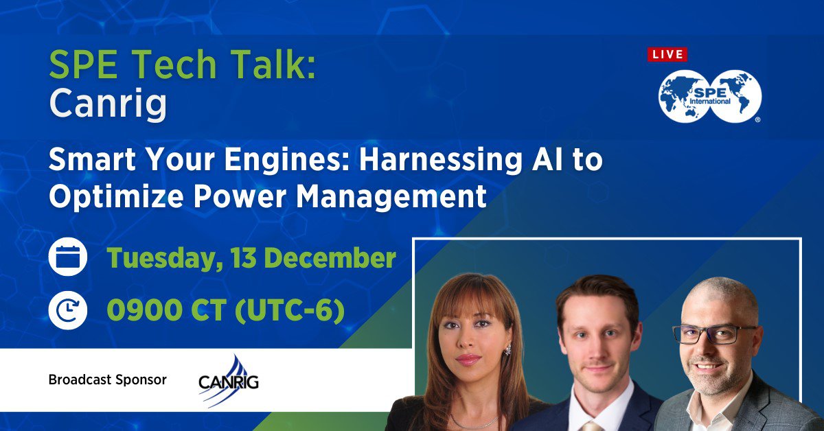 SPE Tech Talk: Smart Your Engines: Harnessing AI to Optimize Power Management