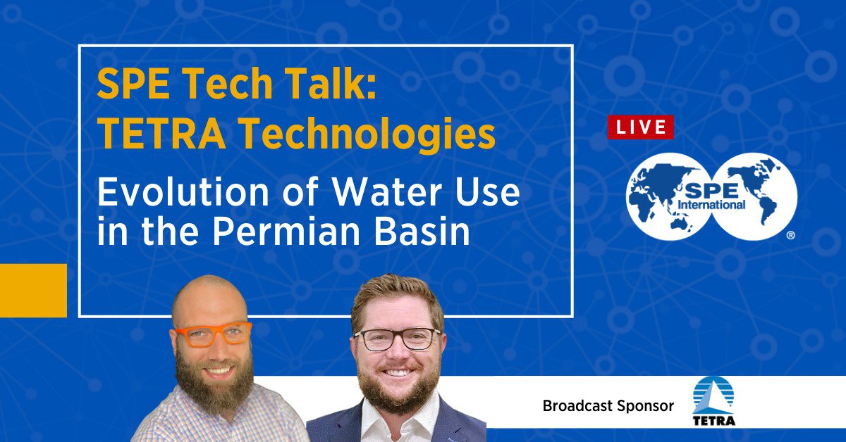 SPE Tech Talk: Evolution of Water Use in the Permian Basin