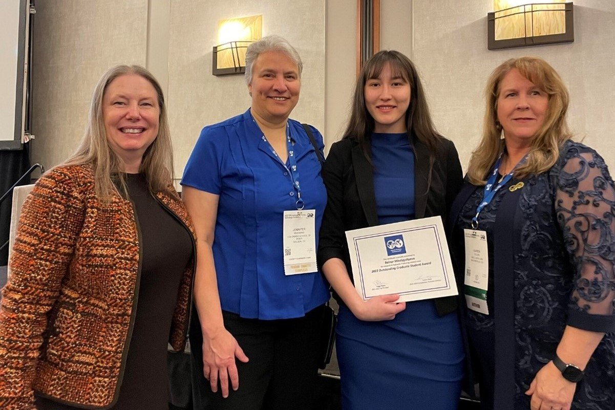 2022 Outstanding Graduate Student Award from the SPE Hydraulic Fracturing Technical Section