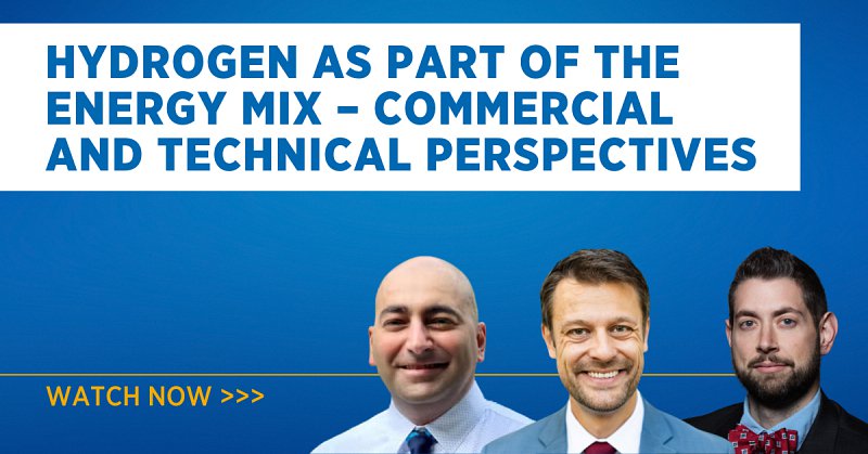 SPE Live: Hydrogen as Part of the Energy Mix – Commercial and Technical Perspectives